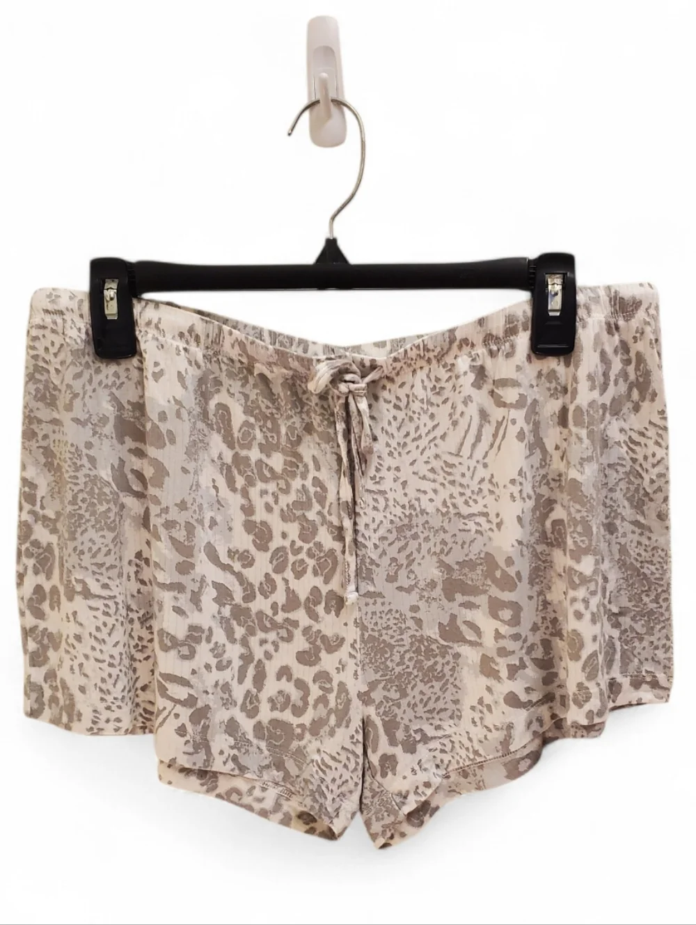 Women's Neutral Animal Print Lounge Shorts